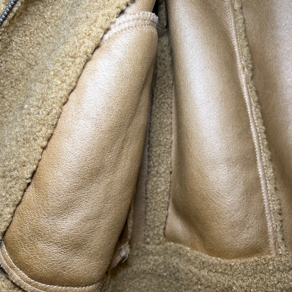 Zara Teddy Moto Jacket - Picture 5 of 11